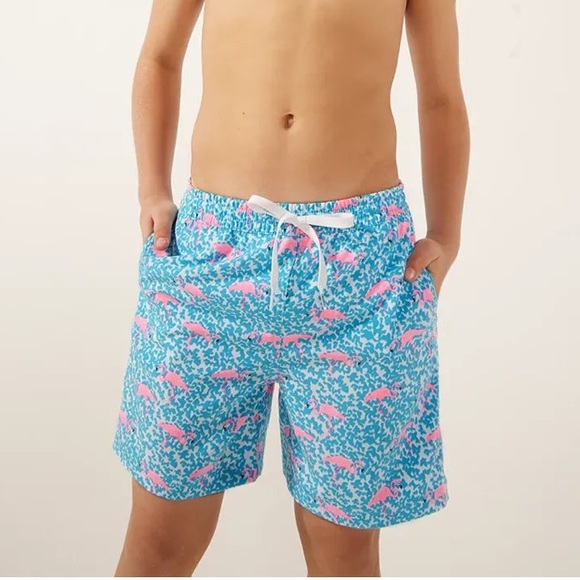 chubbies Other - Chubbies Boys Classic Swim Trunk The Domingos Are For Flamingos 14/16 Large NWT